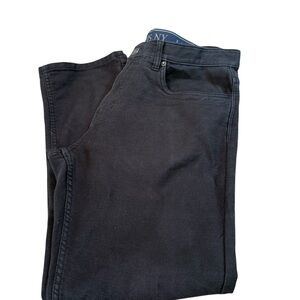 Jachs New York Black Men’s Pants Size 34/29 5 Pockets Stretch Straight Fit